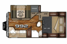 Arctic Fox Camper Buyers Guide 992 Floor Plan