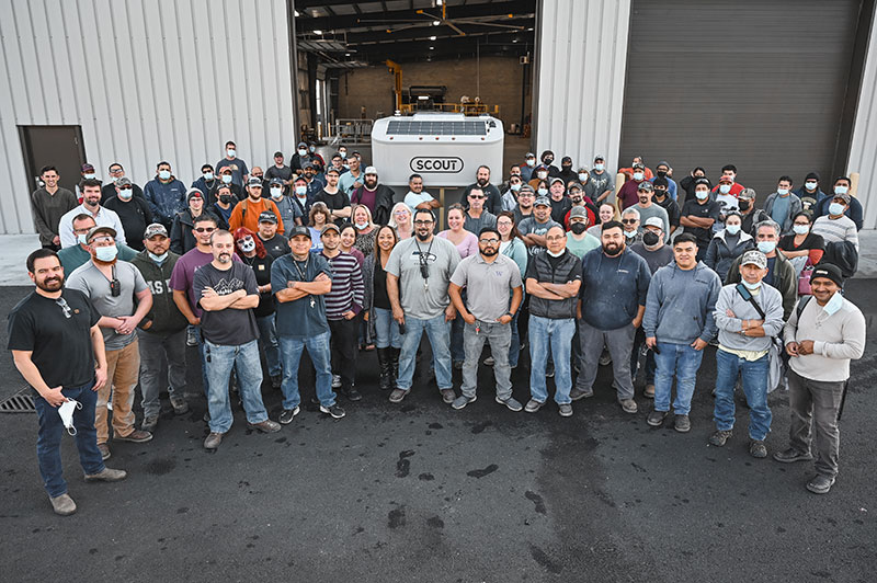 New Adventurer Manufacturing Expansion Group Photo