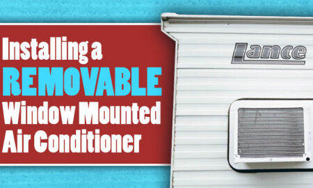 Removable Air Conditioner In a Camper Window