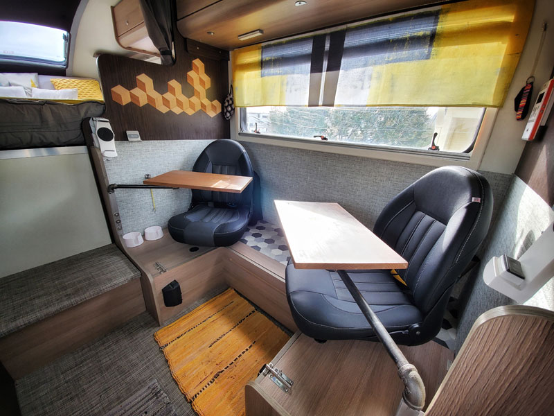 Swivel Chairs In Cirrus Camper