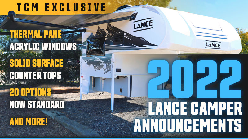 2022 Lance Camper Announcements