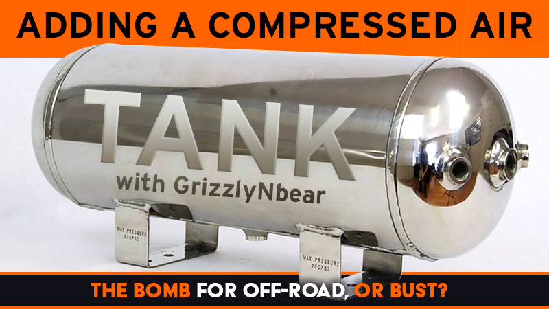 Adding A Compressed Air Tank