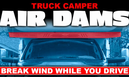 Truck Camper Wind Deflector