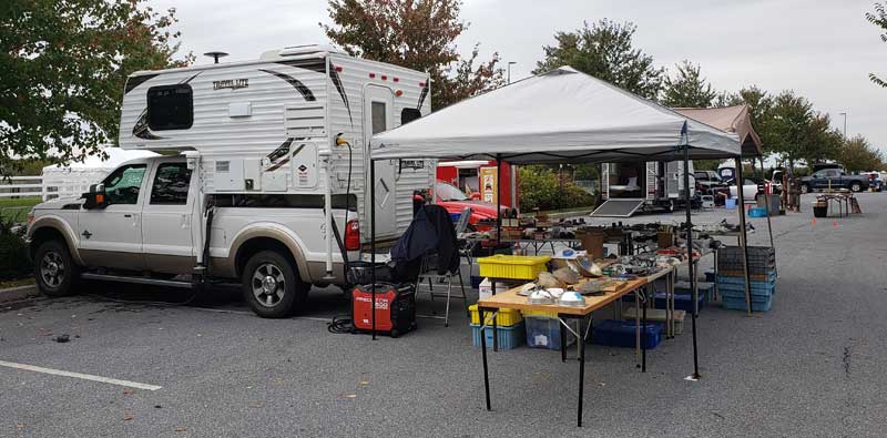 2019 02 AACA Hershey PA Swap Space Setup