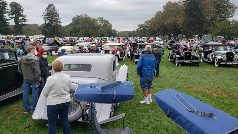 AACA Hershey PA Swap Meet Car Judging On Saturday