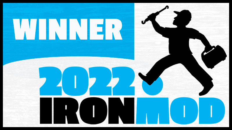 2022 Iron Mod Contest WINNER Light Blue