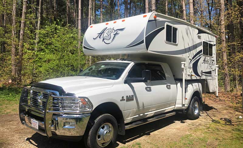 Arctic Fox 865 On Ram 3500 Dually Prior