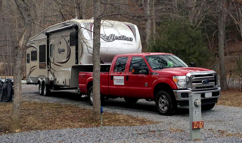 Fifth Wheel Camping First Trip