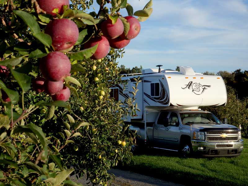 Harvest Hosts Gardiner Apple Orchard In NY