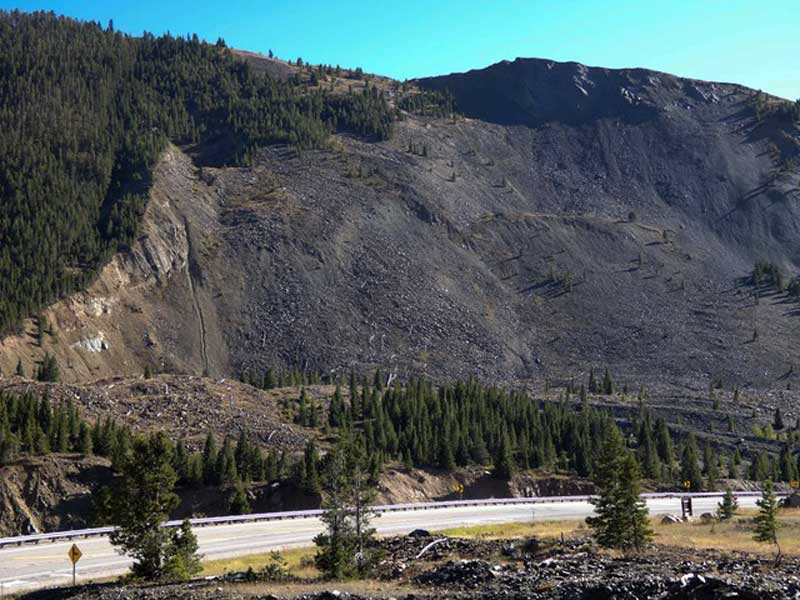 Hebgen Lake Earthquake Montana 1959