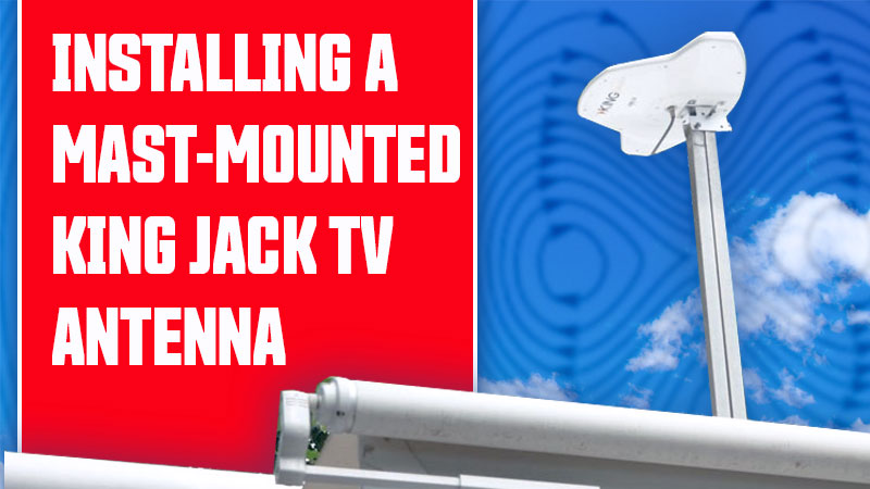 King Jack Mast Mounted TV Antenna