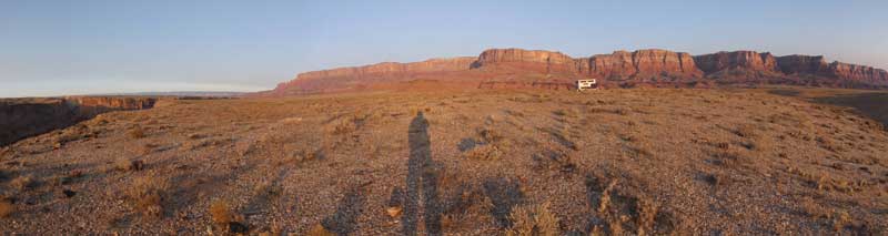 Near Marble Canyon With Vermillion Cliffs