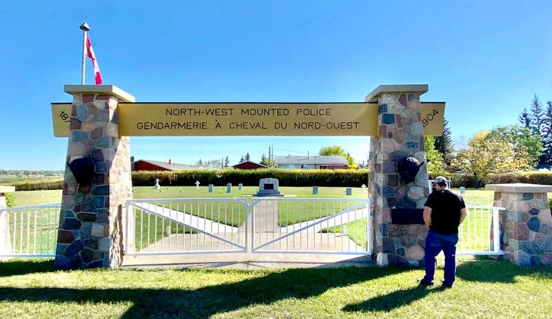 North West Mounted Police Cemetery, Battleford, SK