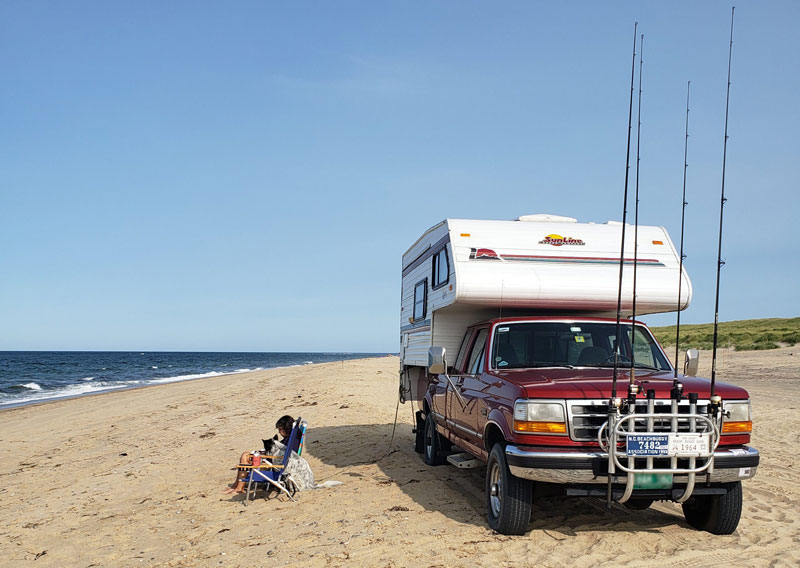 Race Point Access In Cape Cod National Seashore 1993 Sunline Camper