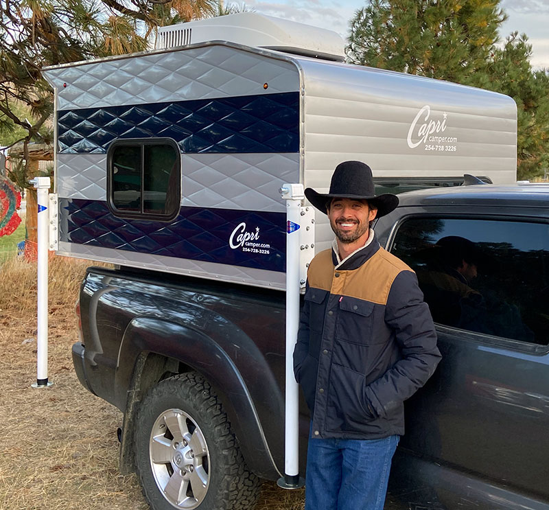 Ryan Bingham First Capri Camper