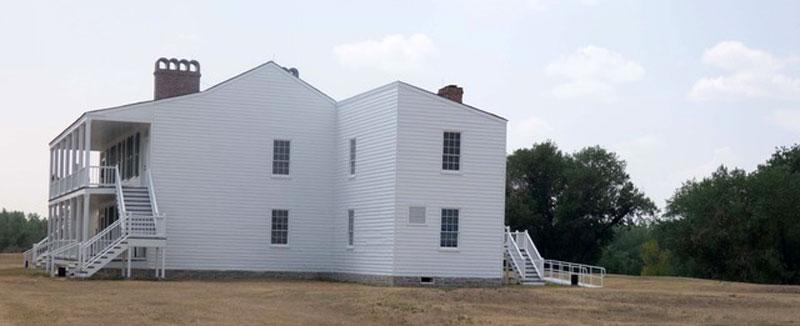 Structure At Fort Laramie National Historic Site Wyoming