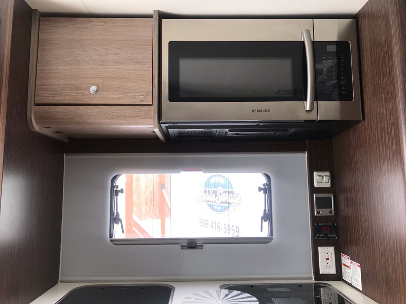 Microwave In Cirrus 820 Camper