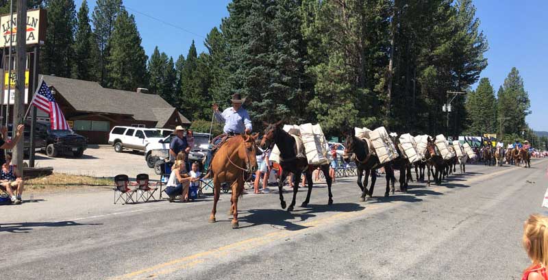 4th Of July Parade in Lincoln MT