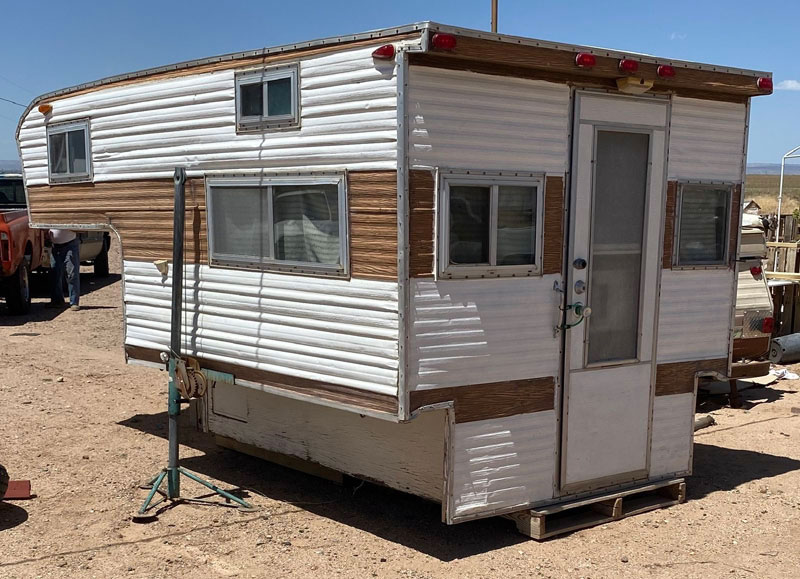 Before The Vintage Camper Restoration