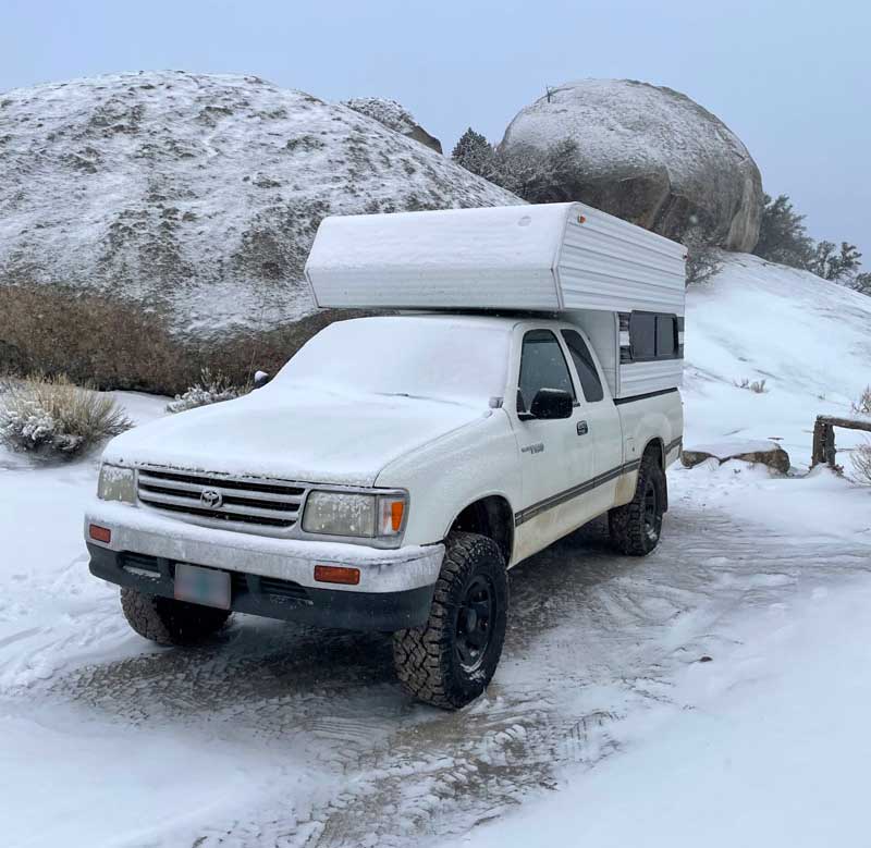 City Of Rocks Idaho Winter Camping