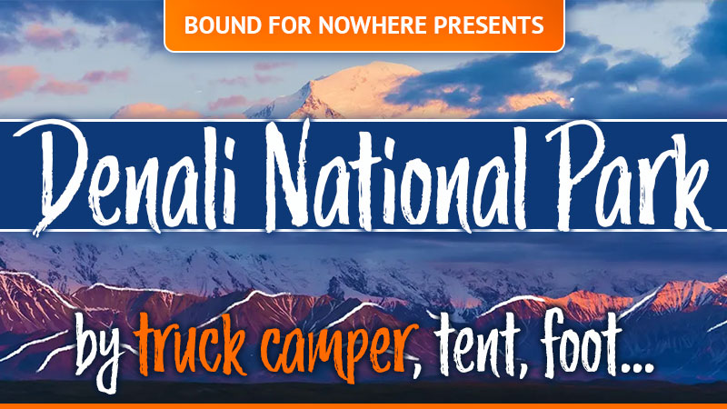 Denali National Park By Truck Camper