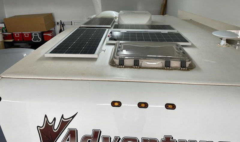 Electrical Camper Renovation Adventurer Roof