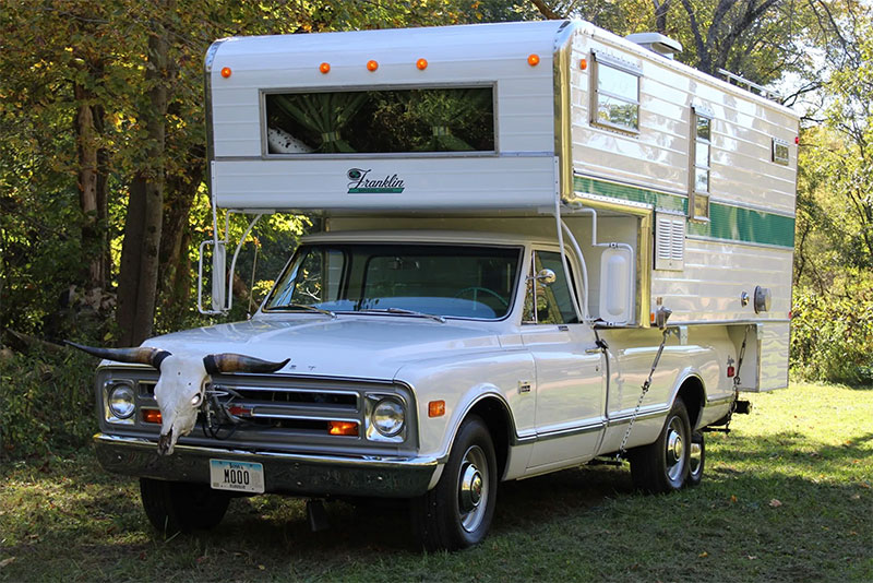 Flame Throwing Truck Camper Front