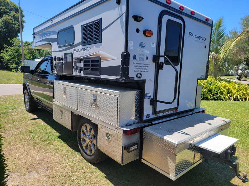 Ram Flat Deck Completed With Camper