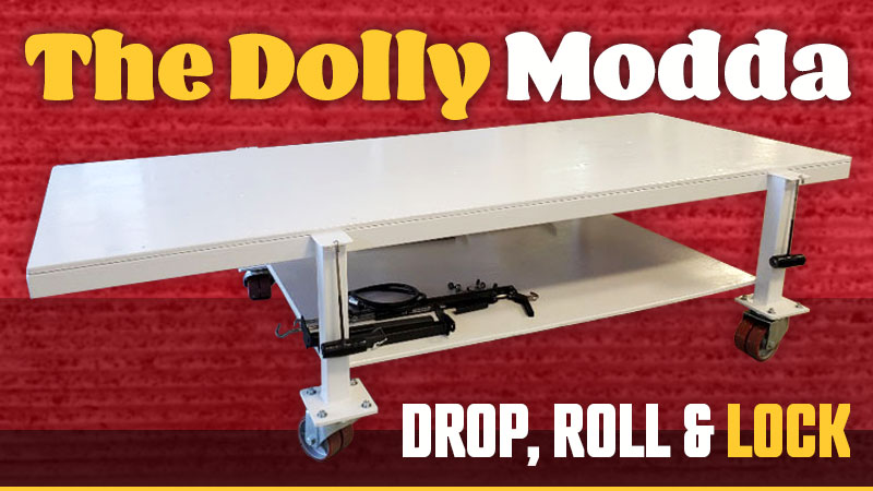 Camper Dolly Roll and Lock