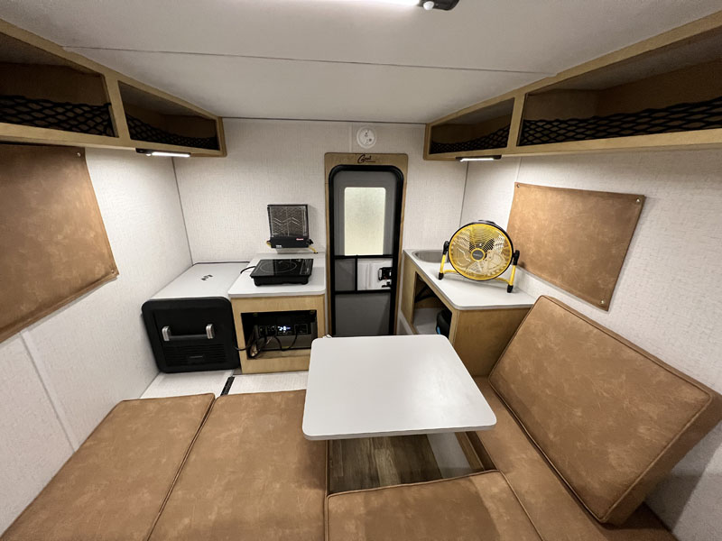 Capri Camper LoneStar Living Area