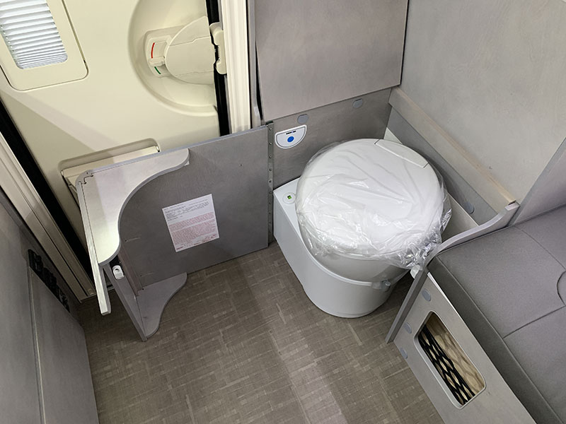 Cirrus 620 Toilet Cabinet Open