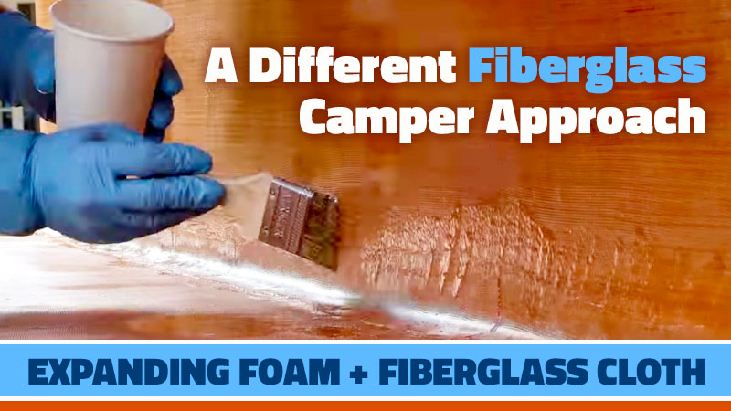 Different Fiberglass Camper Build