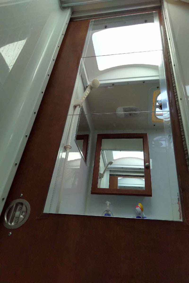 Full Height RV Bathroom Mirror