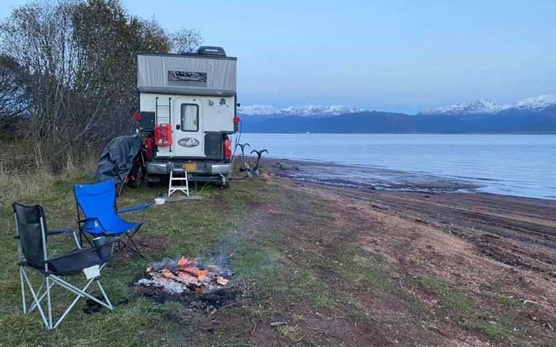 Homer AK Beach Camping