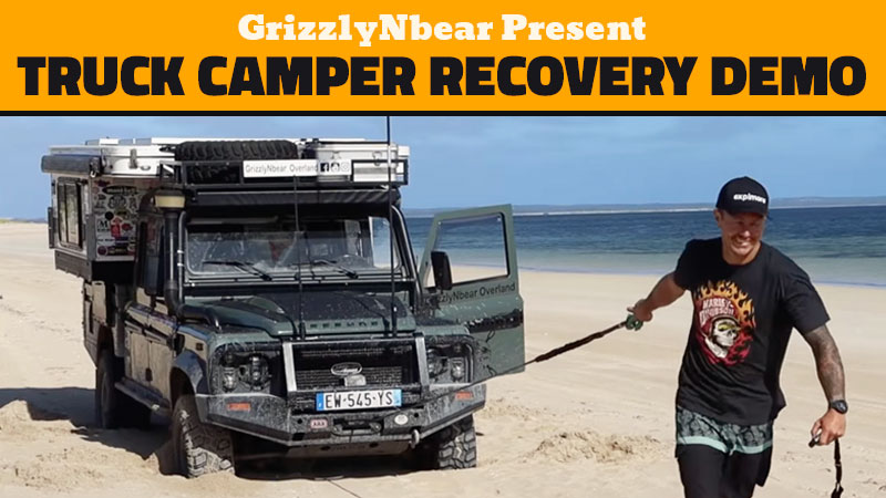 Truck Camper Recovery Demo