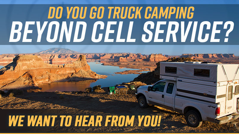 Do you camp beyond cell service