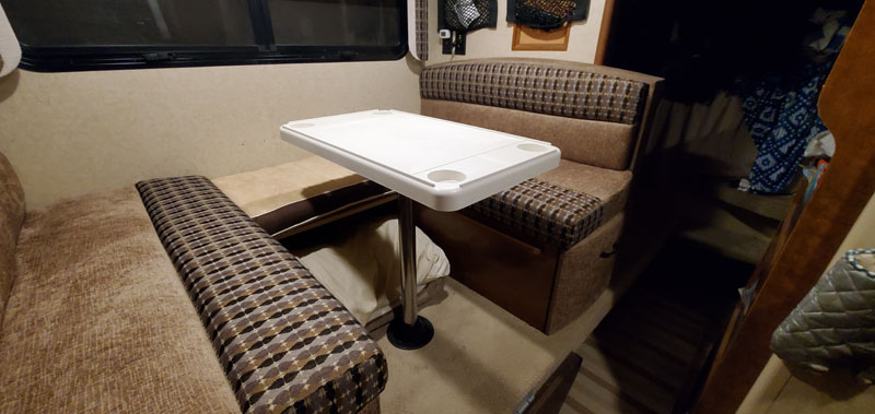 Dinette Space Complete Minus Rear Cushions