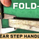 Fold Up Camper Step Handle System