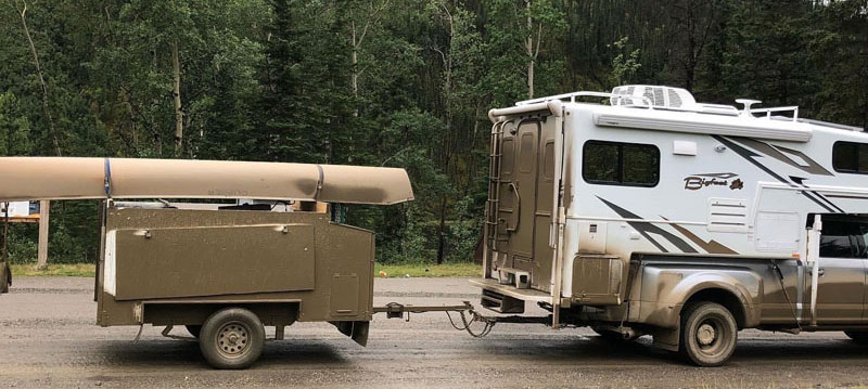 Muddy Muddy Truck Camper And Trailer