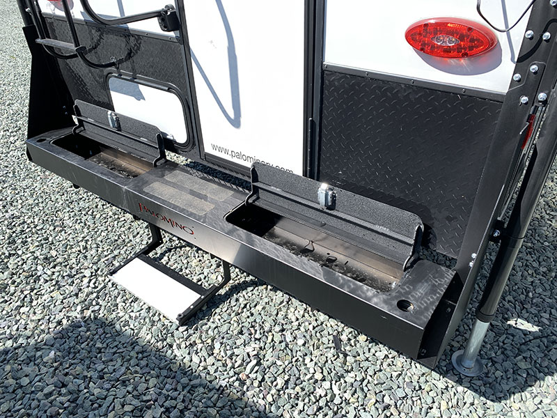 Palomino Truck Camper Rear Step Storage