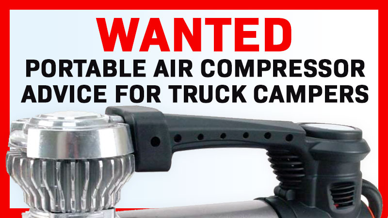 Air Compressors For Camper Question