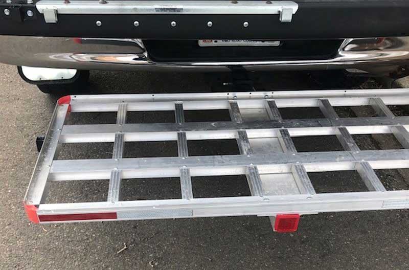 Rear Step Handle Back Tray