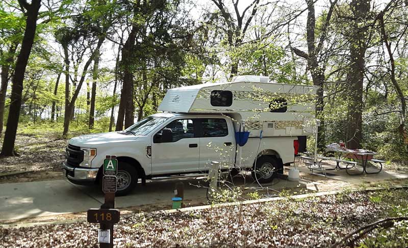 Texas SP Campground