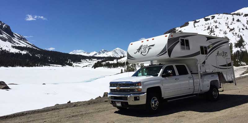 Tioga Lake Near Yosemite Basecamp