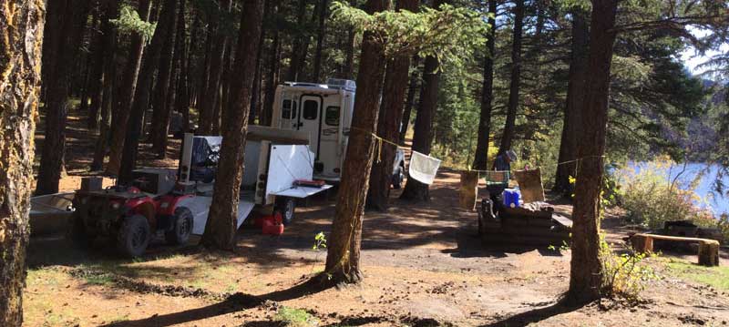 Homemade Trailer With ATV