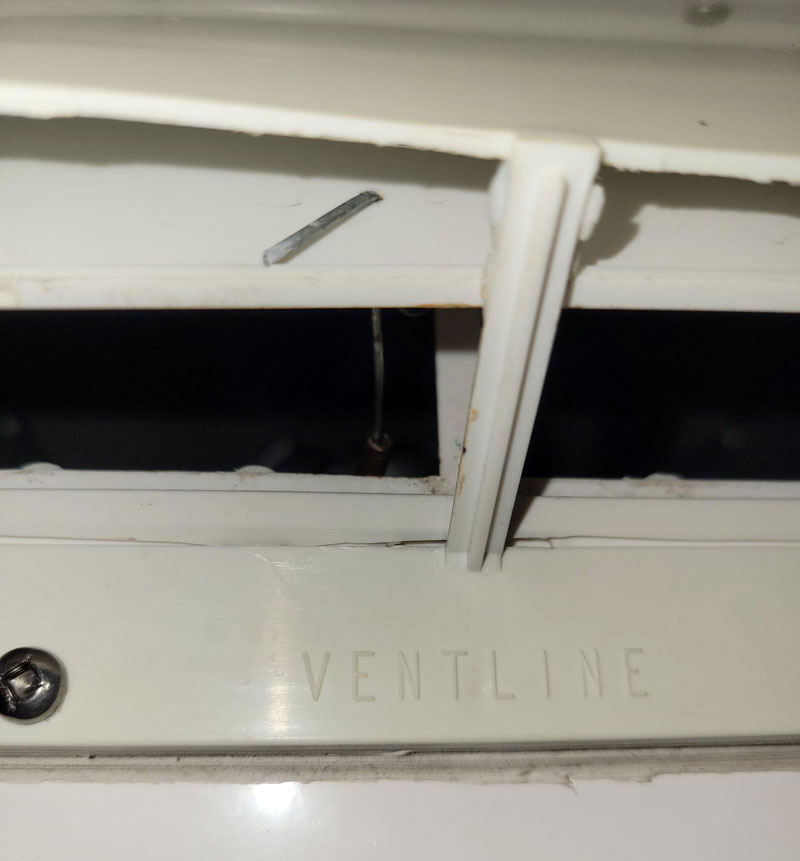 Stove Ventline Open