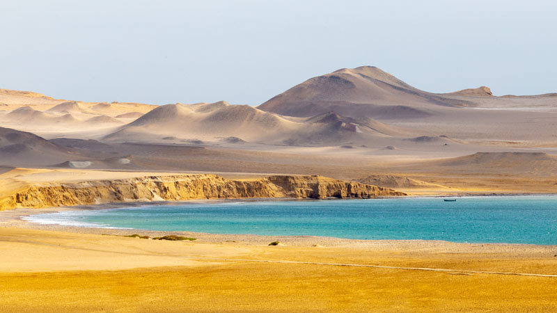 Atacama Desert Pacific Coast Of Peru