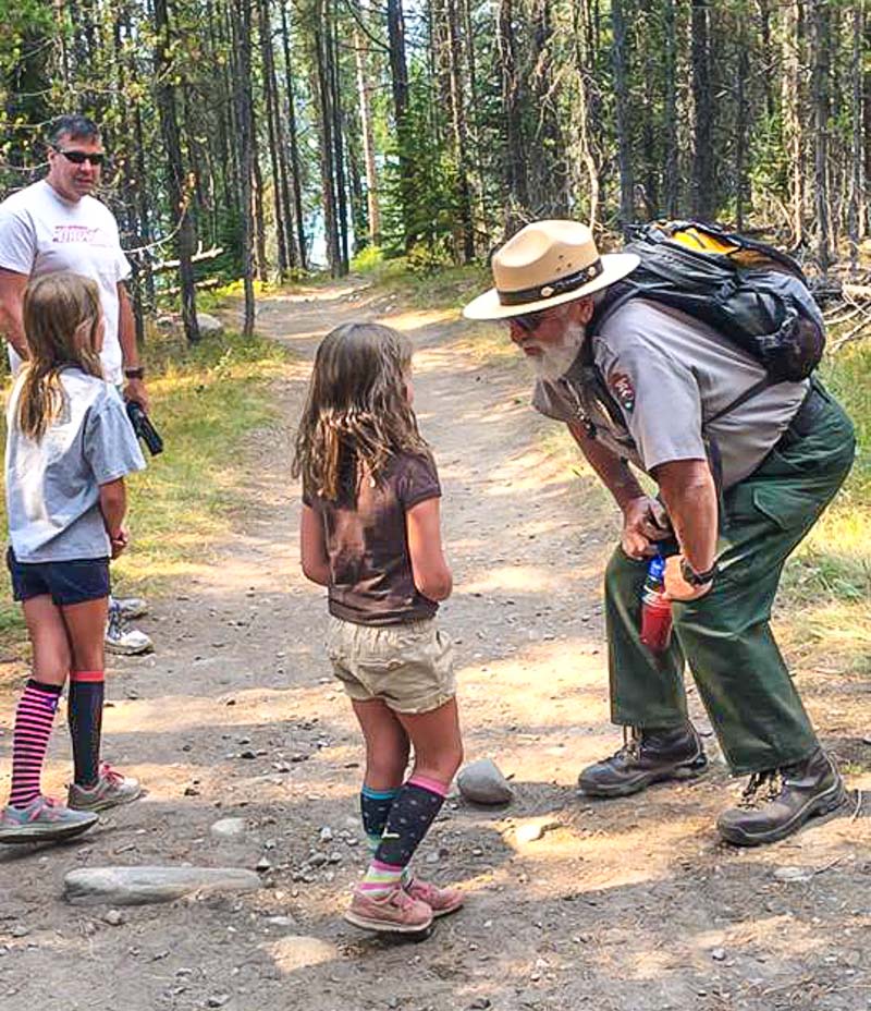 Bryan Appleby On A Ranger Led Hike To Swan Lake