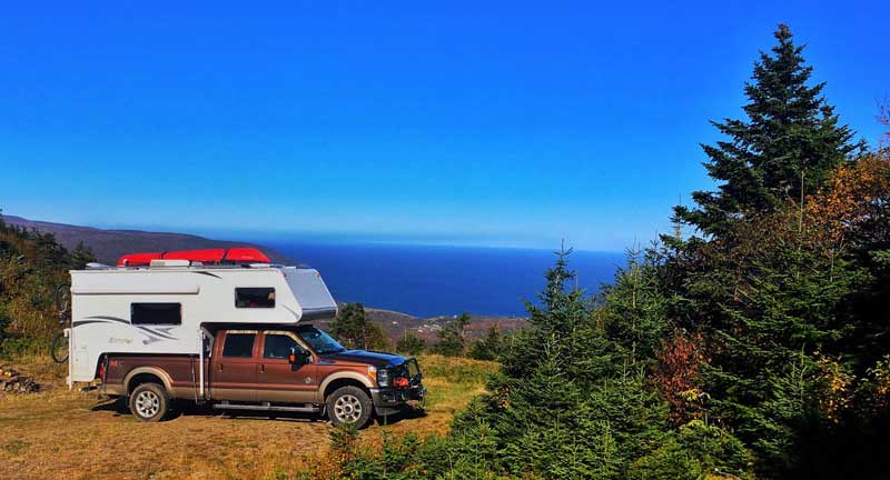 Cabot Trail Onto Forest Road
