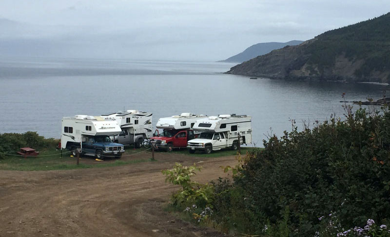 Camper Caravan To Meat Cove